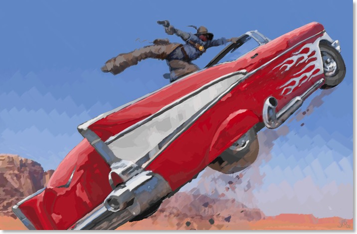hangingoffcar
