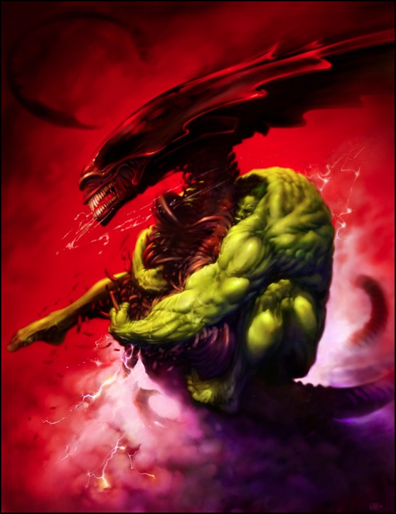 HULK Vs ALIEN