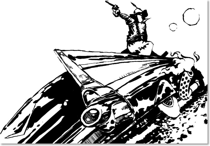 shooting from the car